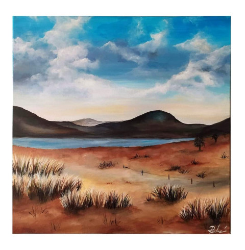 Harmonie /50x50cm /akryl na plátně malba 
