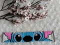 Ručně tkaný náramek Stitch