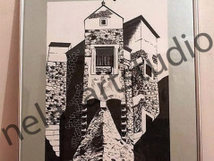 Náramek hvězda lososový