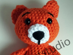 Náramek hvězda lososový