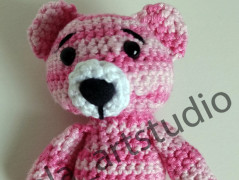 Náramek hvězda lososový