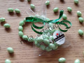 Náramek ovál zelený