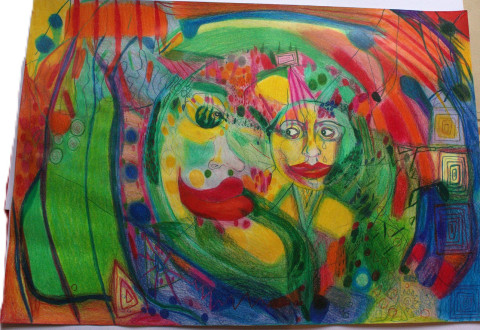 Luna kresba dvě varianty 