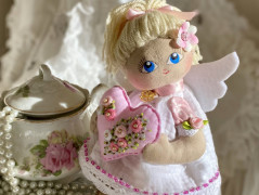 Maxi sukně dvouvrstvá lněná+šátek