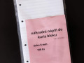 Náhradní náplň do karis bloku