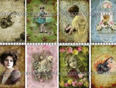 Bavlněný panel reprodukce 2028