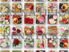 Bavlněný panel reprodukce 2028