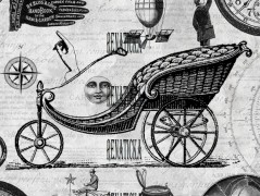 Bavlněný panel reprodukce 2028