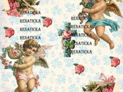 Bavlněný panel reprodukce 2028