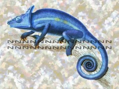 Bavlněný panel reprodukce 2028