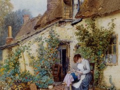 Bavlněný panel reprodukce 2028