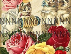 Bavlněný panel reprodukce 2028