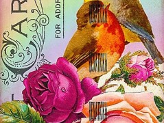 Bavlněný panel reprodukce 2028