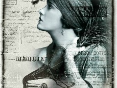 Bavlněný panel reprodukce 2028