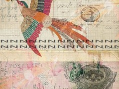 Bavlněný panel reprodukce 2028