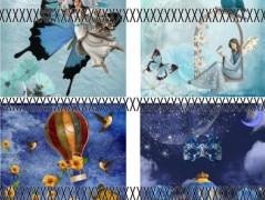 Bavlněný panel reprodukce 2028