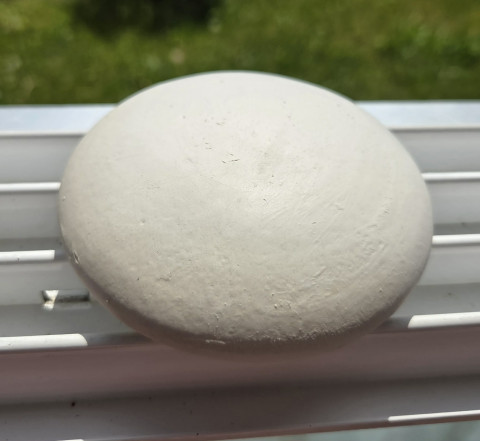 odlitý kamínek 10cm těžítko mandala sádra polotovar odlitek grunteka heliodur 