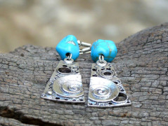 Pletený set v barvě mechu a hořčice