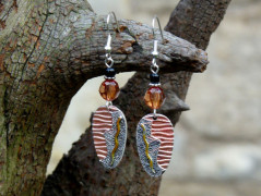 Pletený set v barvě mechu a hořčice