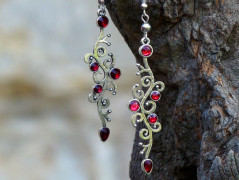 Pletený set v barvě mechu a hořčice