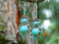 Pletený set v barvě mechu a hořčice