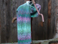 Náhrdelník z mušlí shiva - kávový