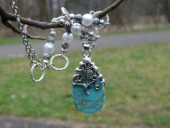 Náhrdelník - když kvetou šeříky