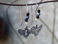 Náušnice - lišaj smrtihlav