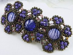 Elegantní jemný náhrdelník brokát