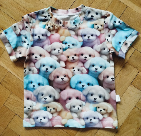 Tričko plné pejsků tričko 
