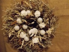 Šiškový-krémové růže