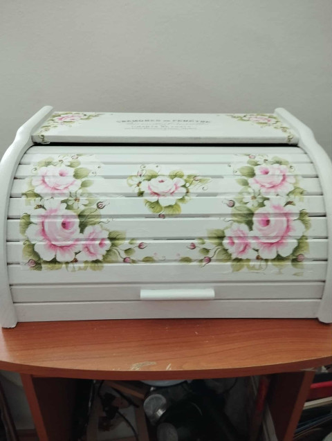 Chlebník  velký XL dárek box pečivo 