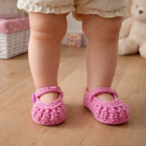 Botičky děti růžová holčička holčičí letní miminko léto háčkované holka vzdušné botičky handmade lehoučké capáčky balerinky 