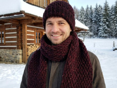 Háčkované sandálky