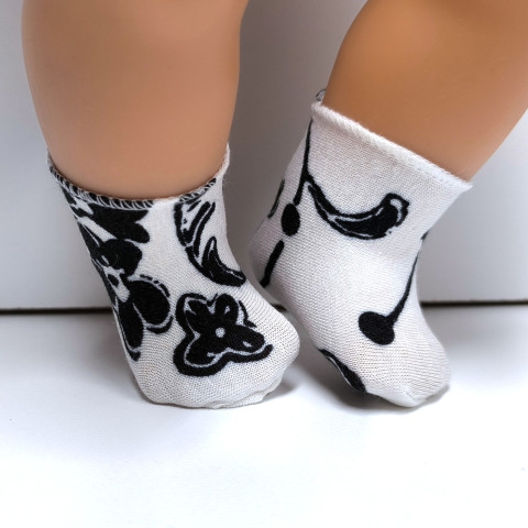 PONOŽKY PRO PANENKY 38 až 43 cm panenka šaty miminko souprava miminka panenky tričko šatičky obleček baby born 43 cm  PONOŽKY PRO PANENKY 38 až 43 cm panenka šaty miminko souprava miminka panenky tričko šatičky obleček baby born 43 cm