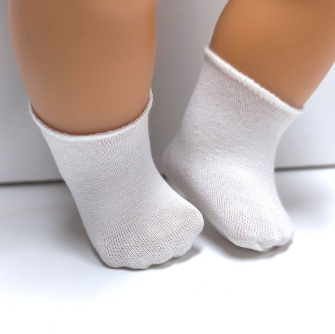 PONOŽKY PRO PANENKY 38 až 43 cm panenka šaty miminko souprava miminka panenky tričko šatičky obleček baby born 43 cm  PONOŽKY PRO PANENKY 38 až 43 cm panenka šaty miminko souprava miminka panenky tričko šatičky obleček baby born 43 cm