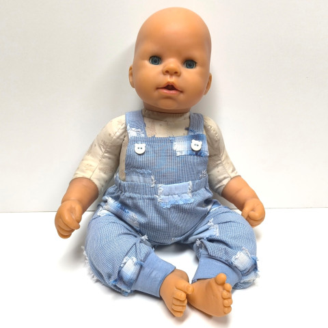 KALHOTY PRO PANENKU 46 až 50 cm panenka šaty miminko souprava miminka panenky tričko šatičky obleček baby born 43 cm 