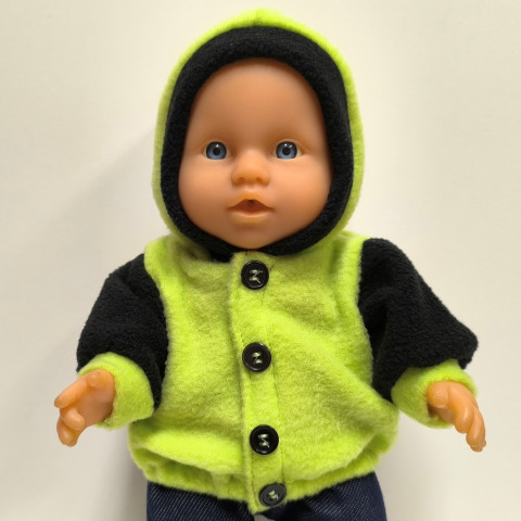 BUNDA PRO PANENKU 30 až 32 cm panenka šaty miminko souprava miminka panenky tričko šatičky obleček baby born 43 cm 