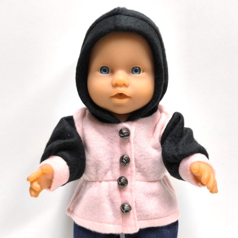 BUNDA PRO PANENKU 30 až 32 cm panenka šaty miminko souprava miminka panenky tričko šatičky obleček baby born 43 cm 