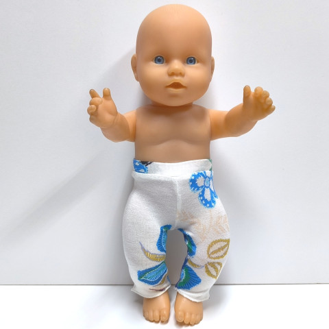 LEGÍNY PRO PANENKU 30 až 32 cm panenka šaty miminko souprava miminka panenky tričko šatičky obleček baby born 43 cm 