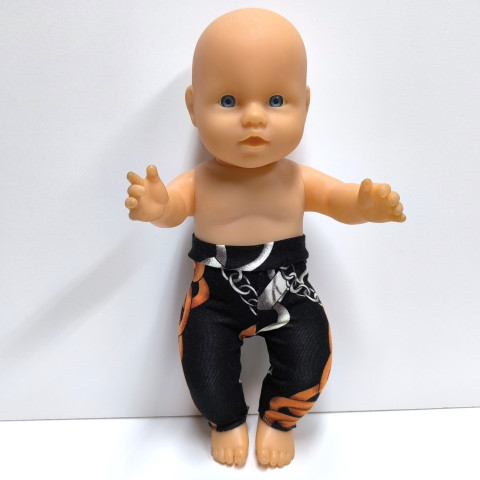 LEGÍNY PRO PANENKU 30 až 32 cm panenka šaty miminko souprava miminka panenky tričko šatičky obleček baby born 43 cm 