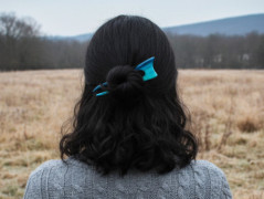 Dubová spona do vlasů