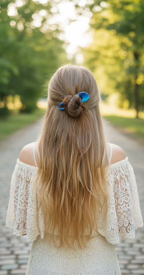 Nebesky modrá spona do vlasů dřevo spona sponka spony spona do vlasů módní doplňky jehlice do vlasů doplňky do vlasů boho šperky boho doplňky  Nebesky modrá spona do vlasů dřevo spona sponka spony spona do vlasů módní doplňky jehlice do vlasů doplňky do vlasů boho šperky boho doplňky