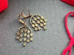 Náušnice Šupinky silver