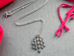 Náušnice Šupinky silver