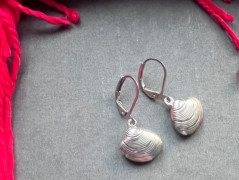 Náušnice Šupinky silver