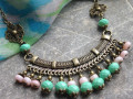 Pastelový Orient - náhrdelník
