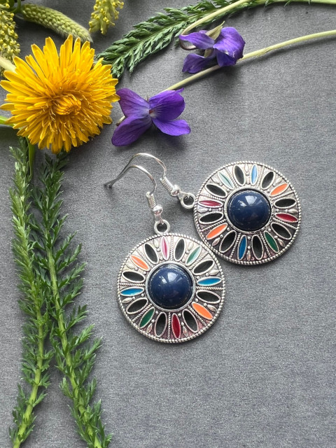 Kruhové náušnice 01 náušnice kruhy orient 