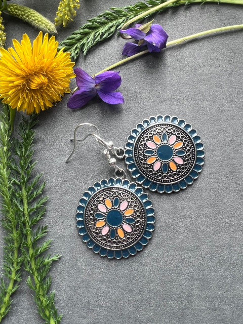 Kruhové náušnice 02 náušnice kruhy orient 