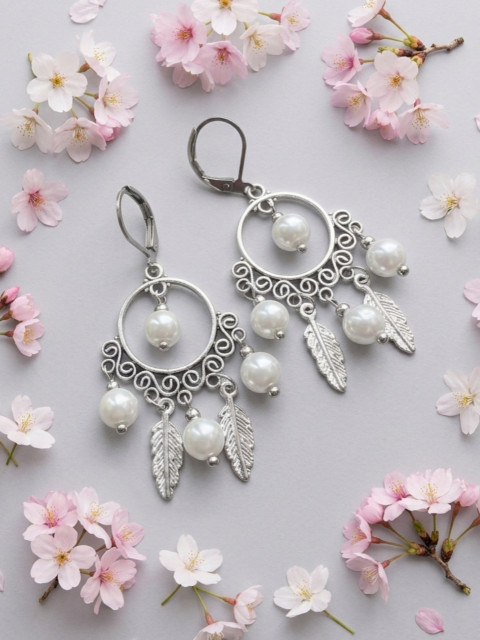 Perlový orient - náušnice náušnice romantické luxusní perly orient 